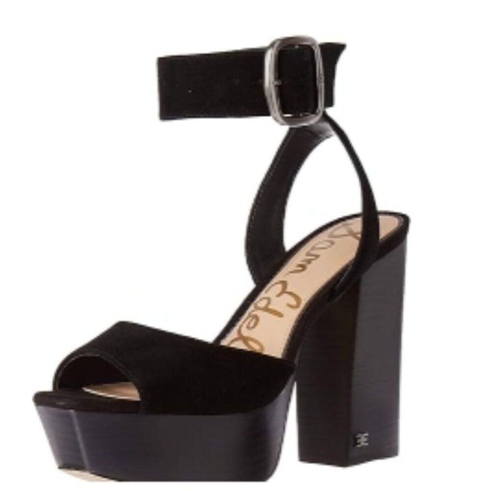 Sam Edelman Women's Rain Suede Platform Shoes in Size 8.5